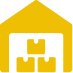 Warehouse icon with stacked boxes inside.
